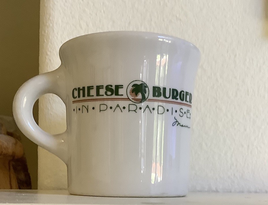 Vtg Cheeseburger in Paradise Coffee Diner Mug Cup Maui Jimmy Buffet Vtg Cheeseburger in Paradise Coffee Diner Mug Cup Maui Jimmy Buffet