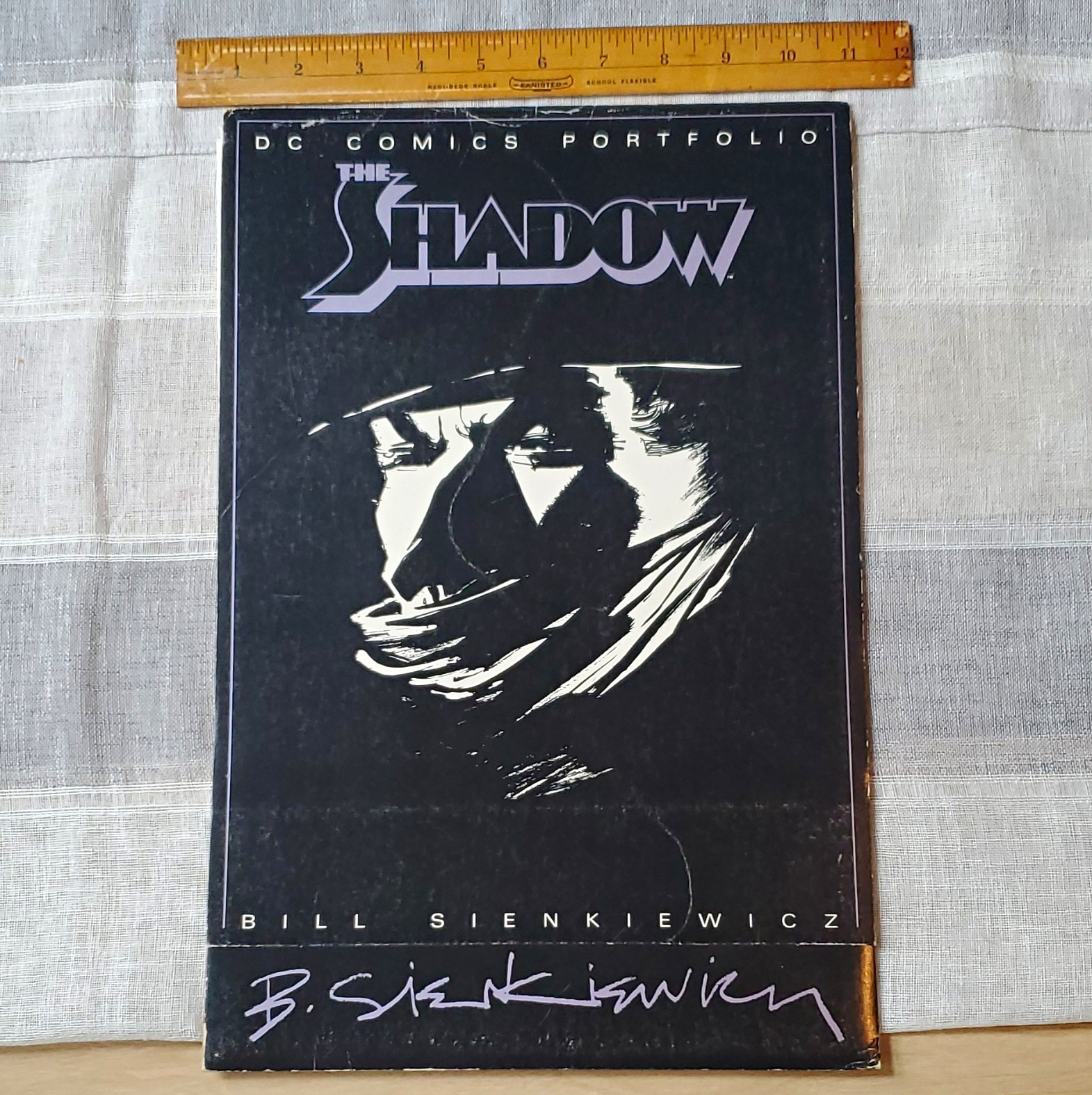 DC Comics The Shadow Portfolio Art Print Plate Set by Bill Sienkiewicz Unframed DC Comics The Shadow Portfolio Art Print Plate Set by Bill Sienkiewicz Unframed