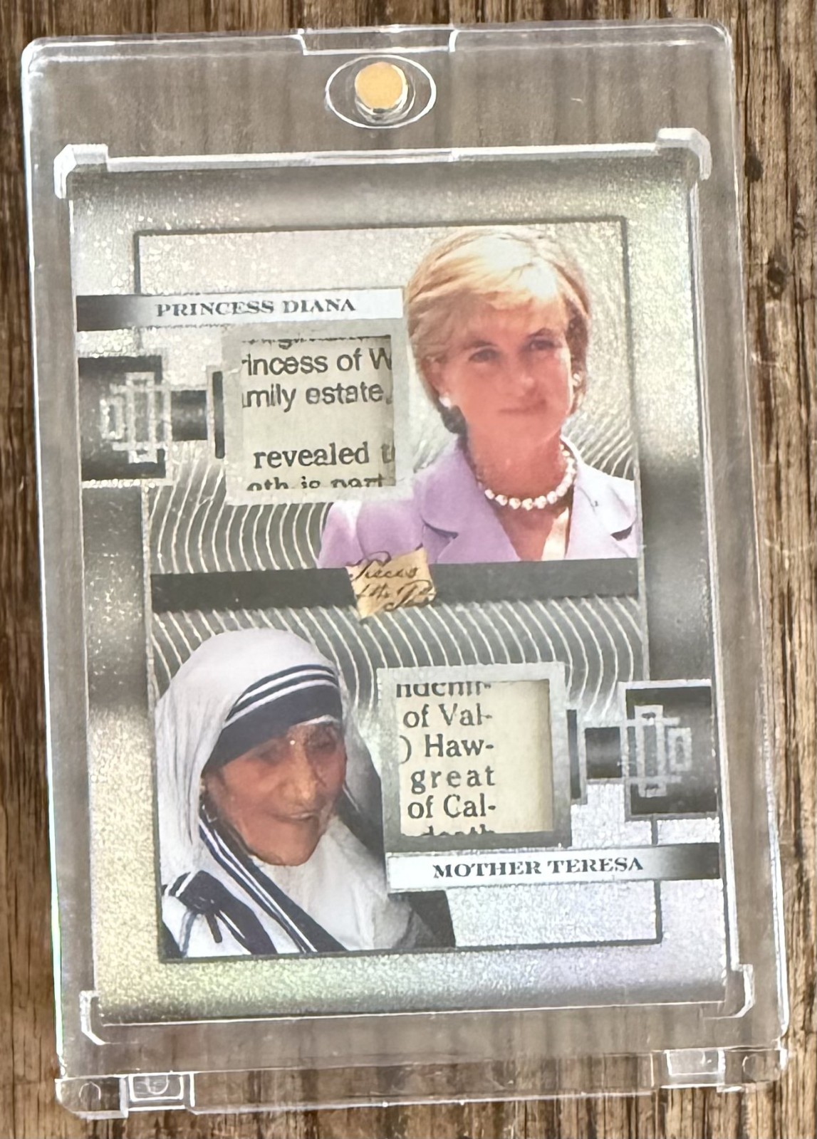 Princess Diana & Mother Teresa 2026 Historical Premium Text Relic 1/1