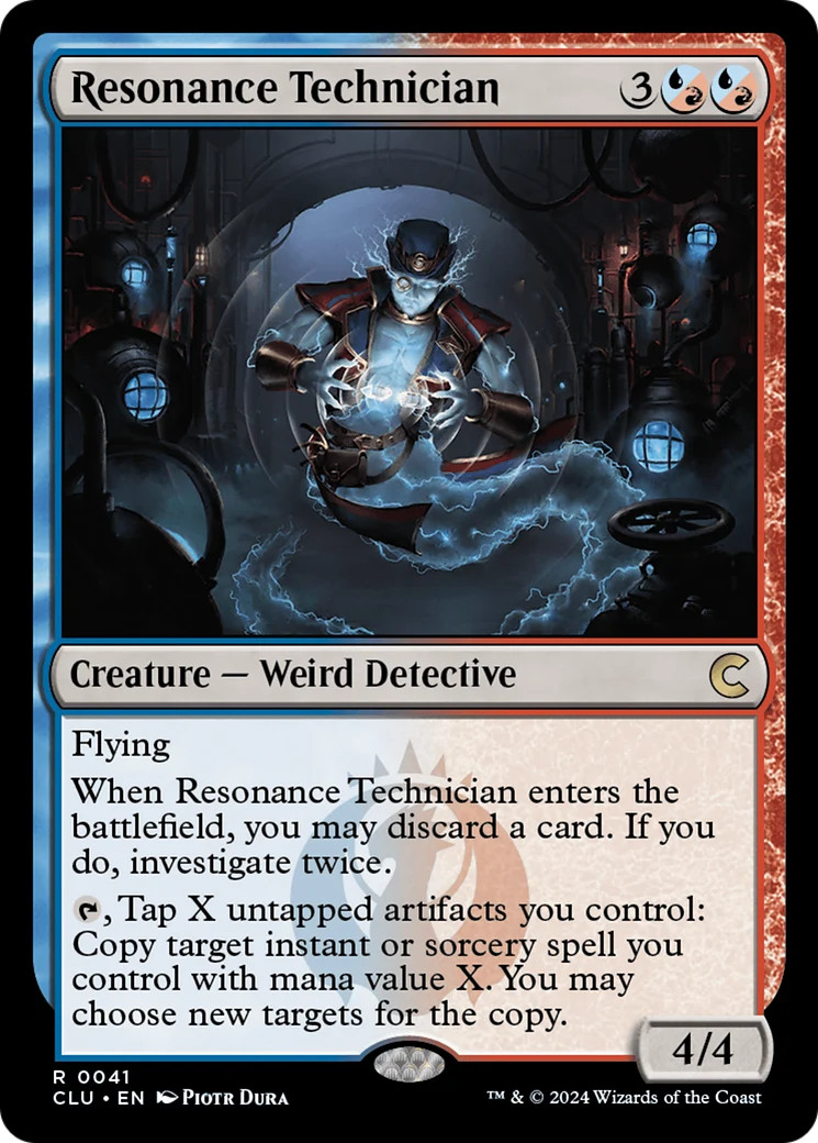 Resonance Technician [Ravnica: Clue Edition] Magic MTG