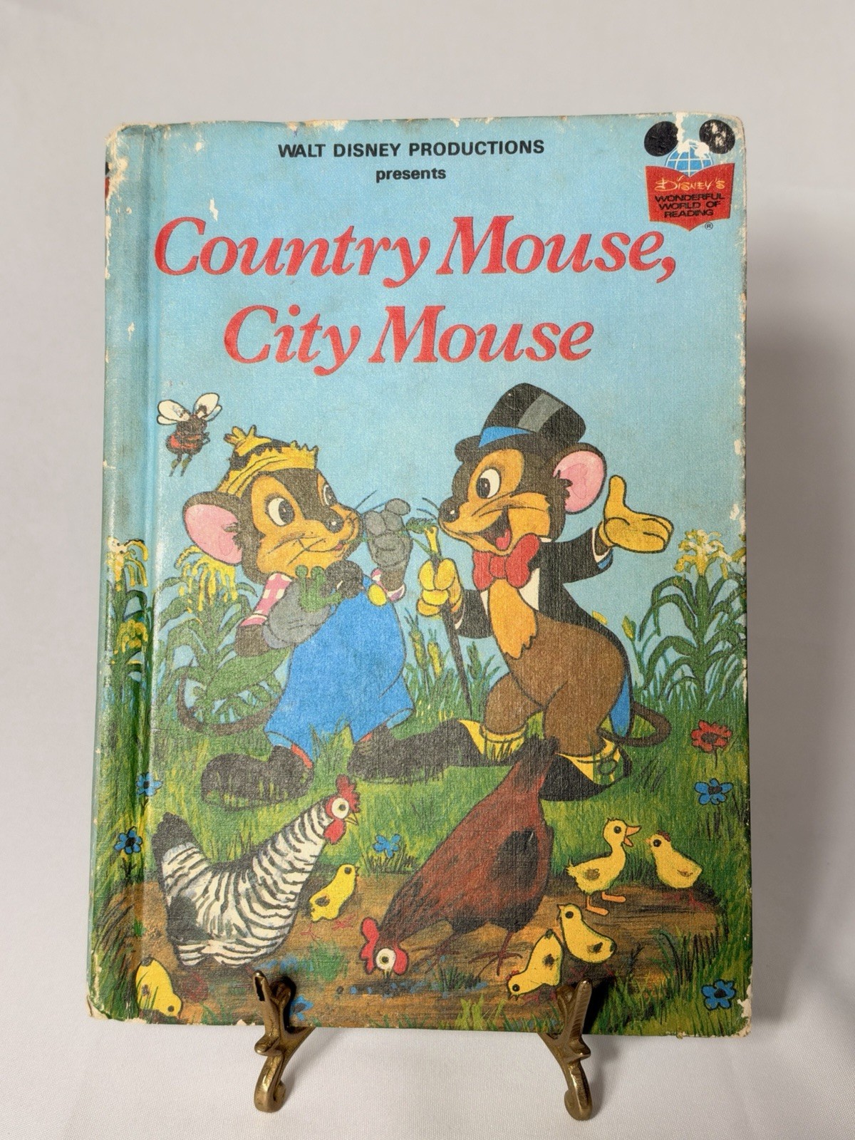 Vintage 1978 Disney Country Mouse, City Mouse 