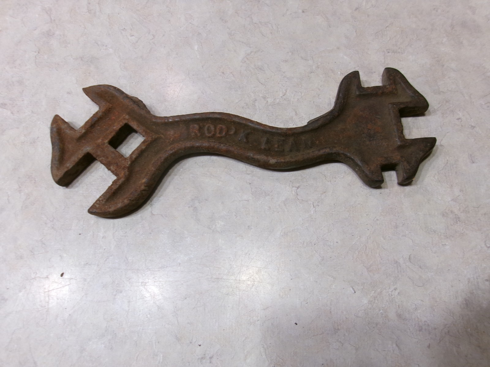 Old Vintage RODERICK LEAN *C111* Mansfield OH Farm Implement Plow Wrench Tool
