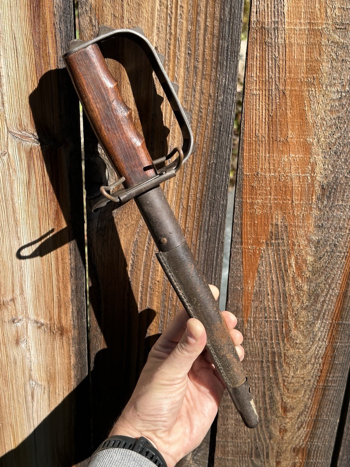 WWI (1914-18) U.S. poking trench thing 1917 model