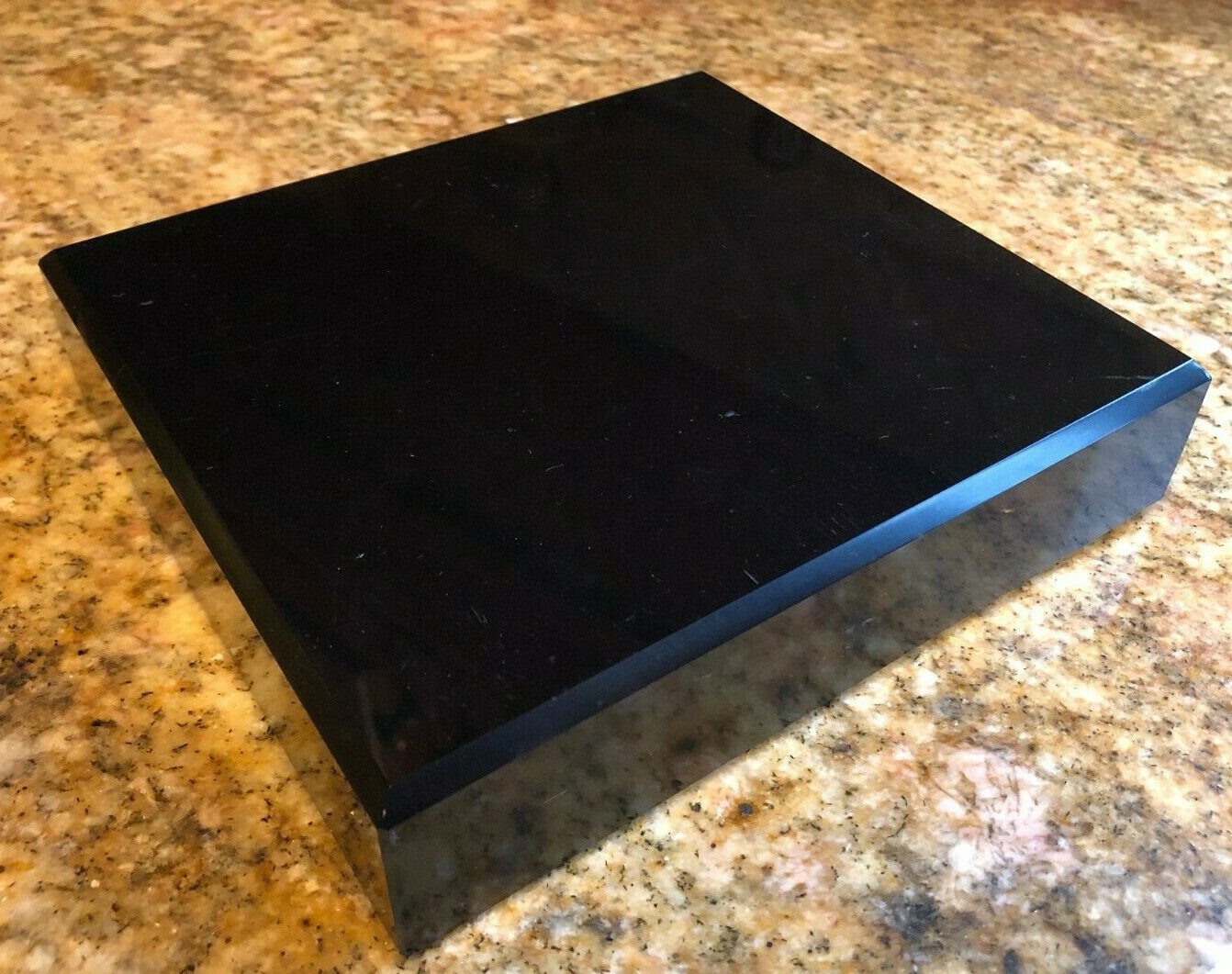 Genuine Black Marble Statue/Trophy Bases 6.5 x 7 x 1.5\