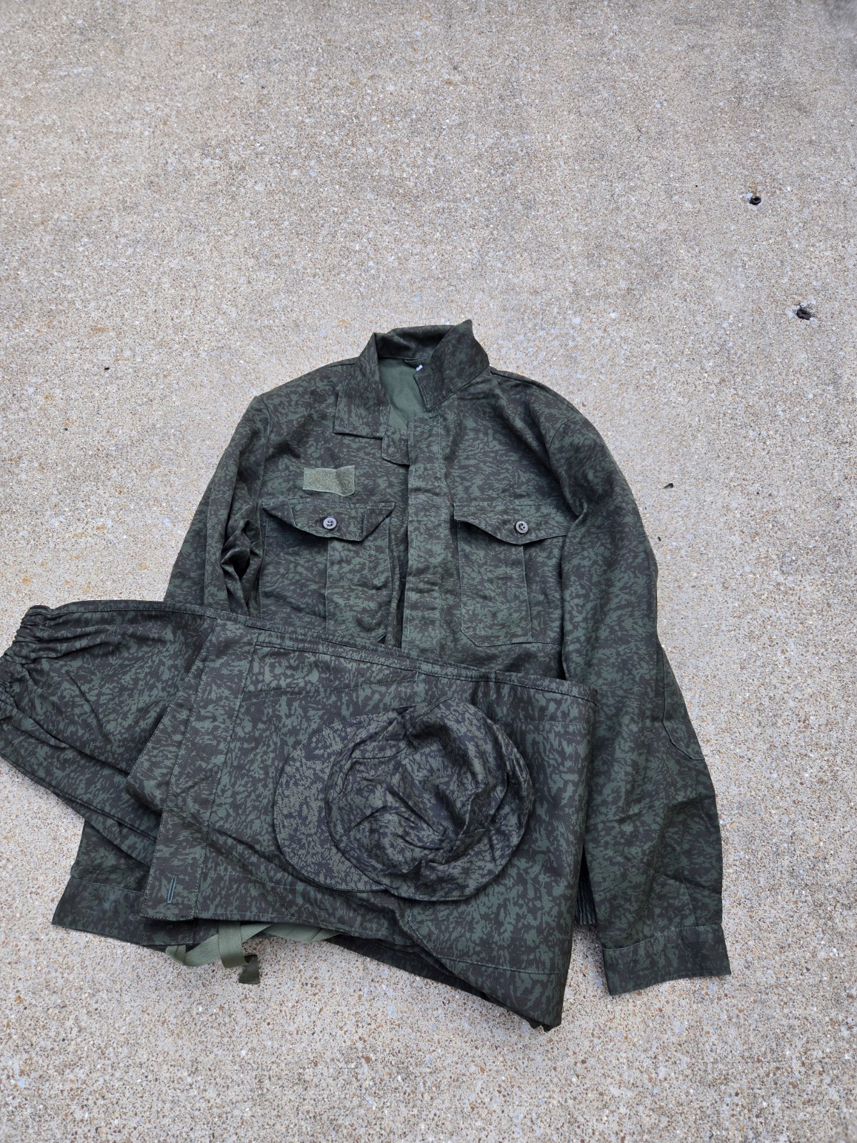 Czech Vintage Army M92 Forest Camo Czechoslovakian SET