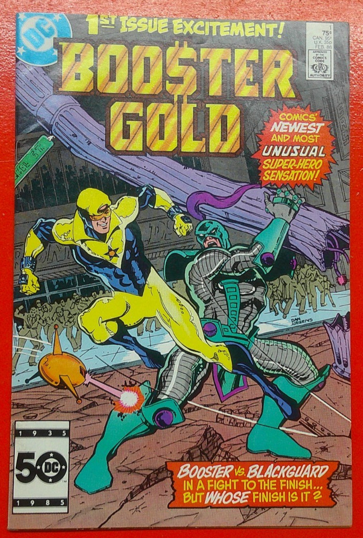 Booster Gold #1 1st App. Booster Gold & Skeets (Very High-Grade) 1986 Check Pics