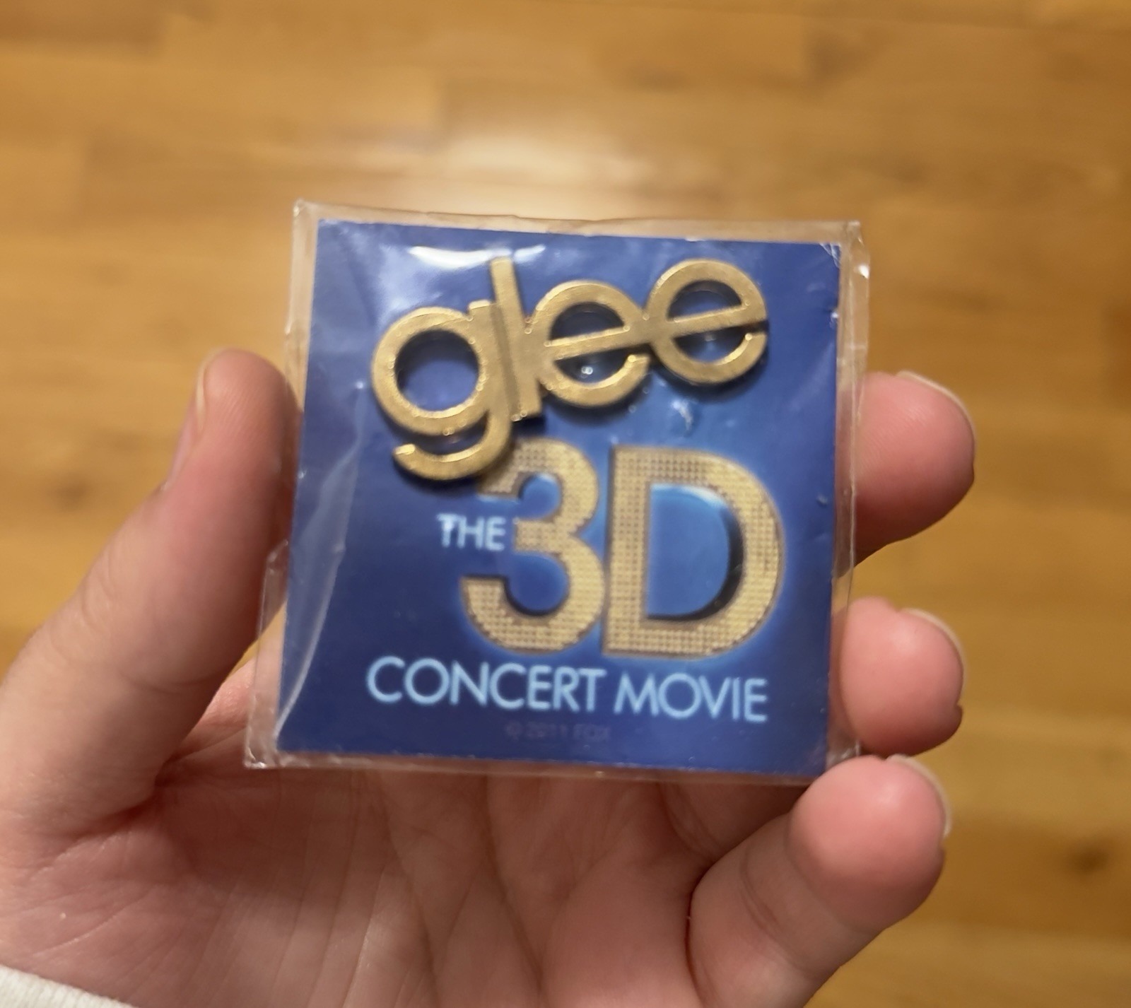 Glee 3D MOVIE RARE 2011 PIN