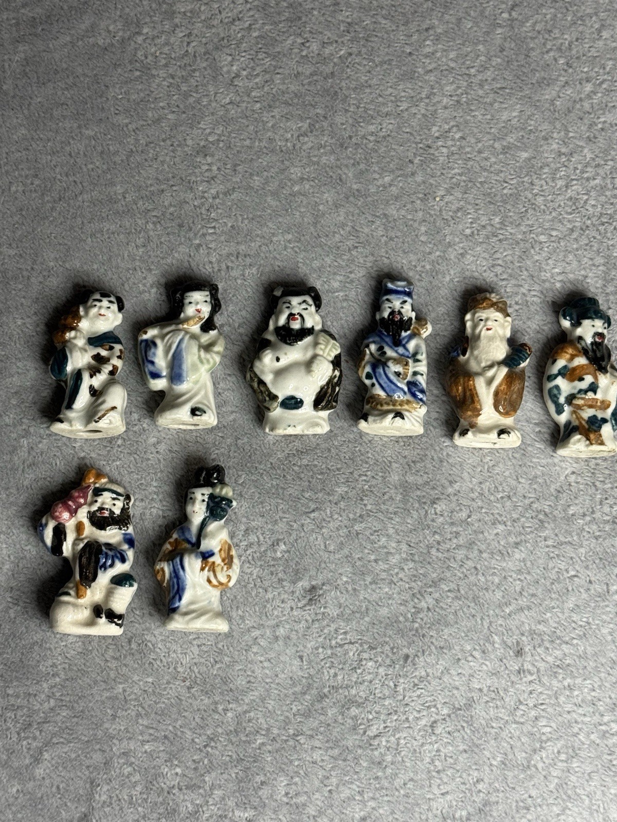 Vintage Porcelain 8  Chinese Figurines