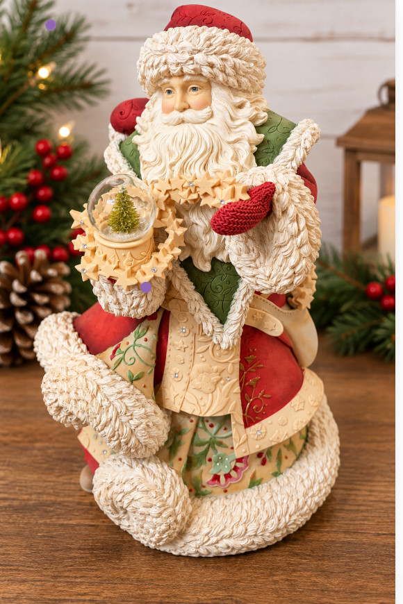 Enesco Heart of Christmas Santa 4038652 Celebrate Magic Season Karen Hahn 2014