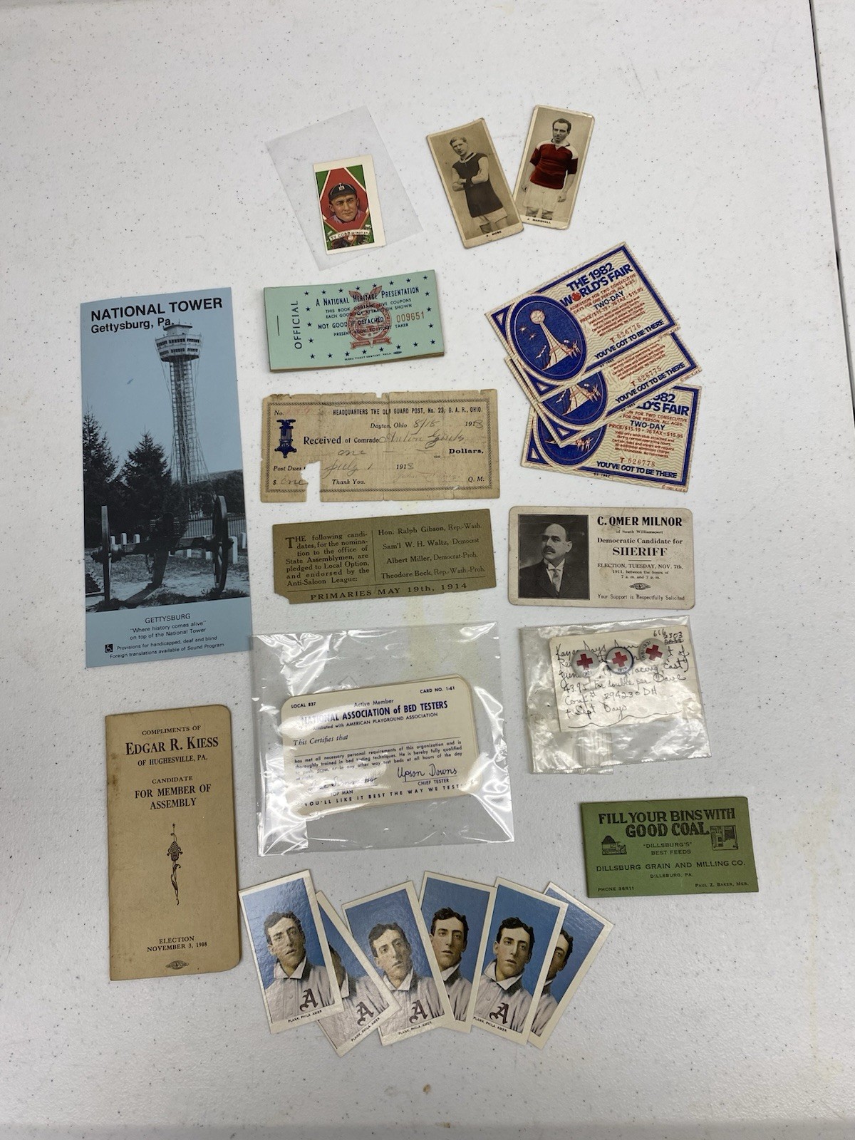 Lot Of Vintage Ephemera Lot Of Vintage Ephemera