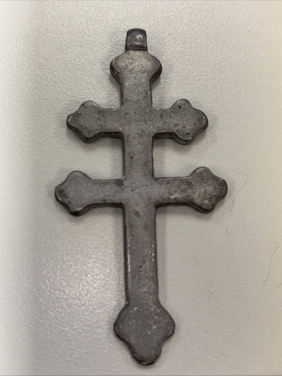 Very Rare     Early 1800 Iron Trade Cross By LUCKHAUS  Stamped \