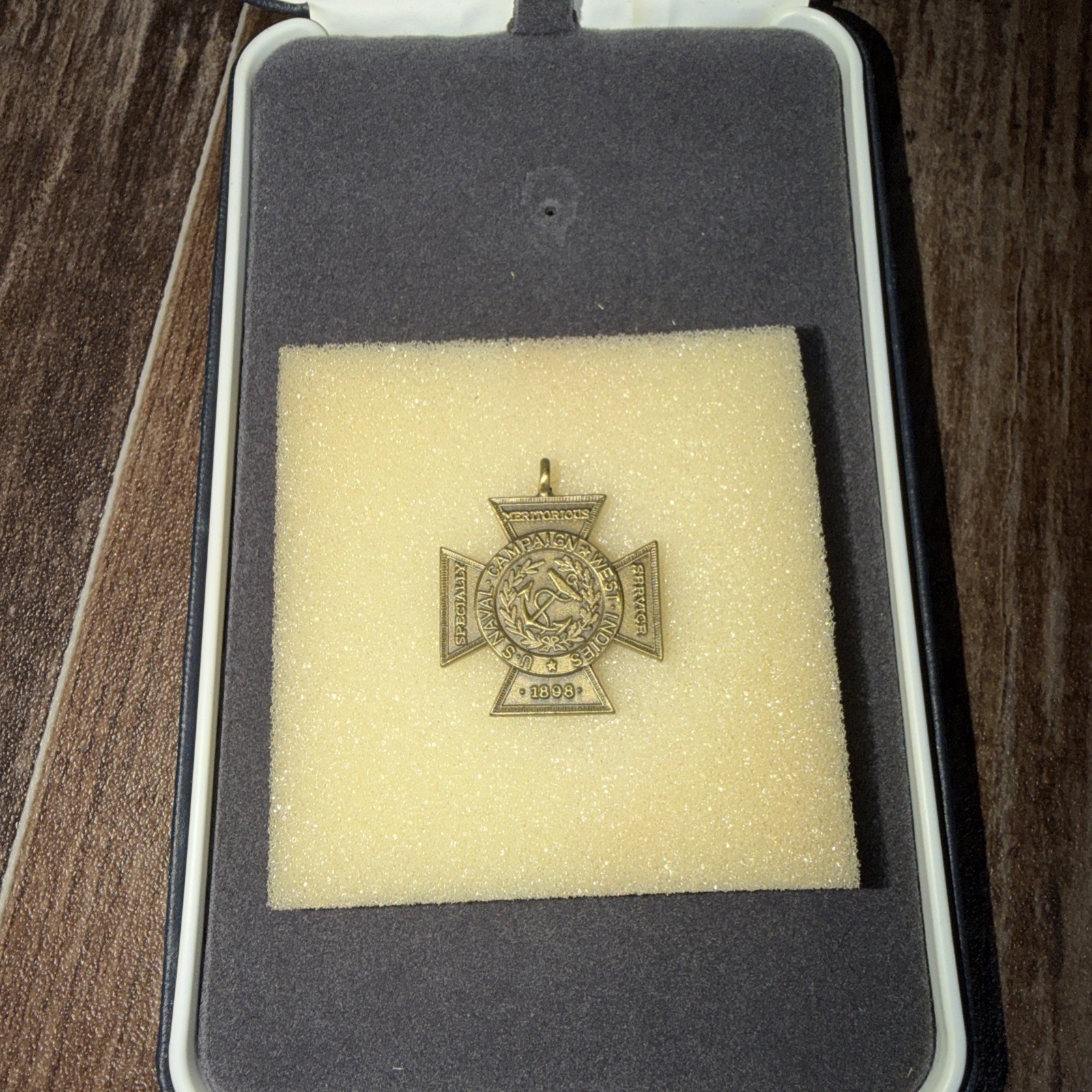 1898 US Navy Specially Meritorious Medal Spanish American War Commemorative