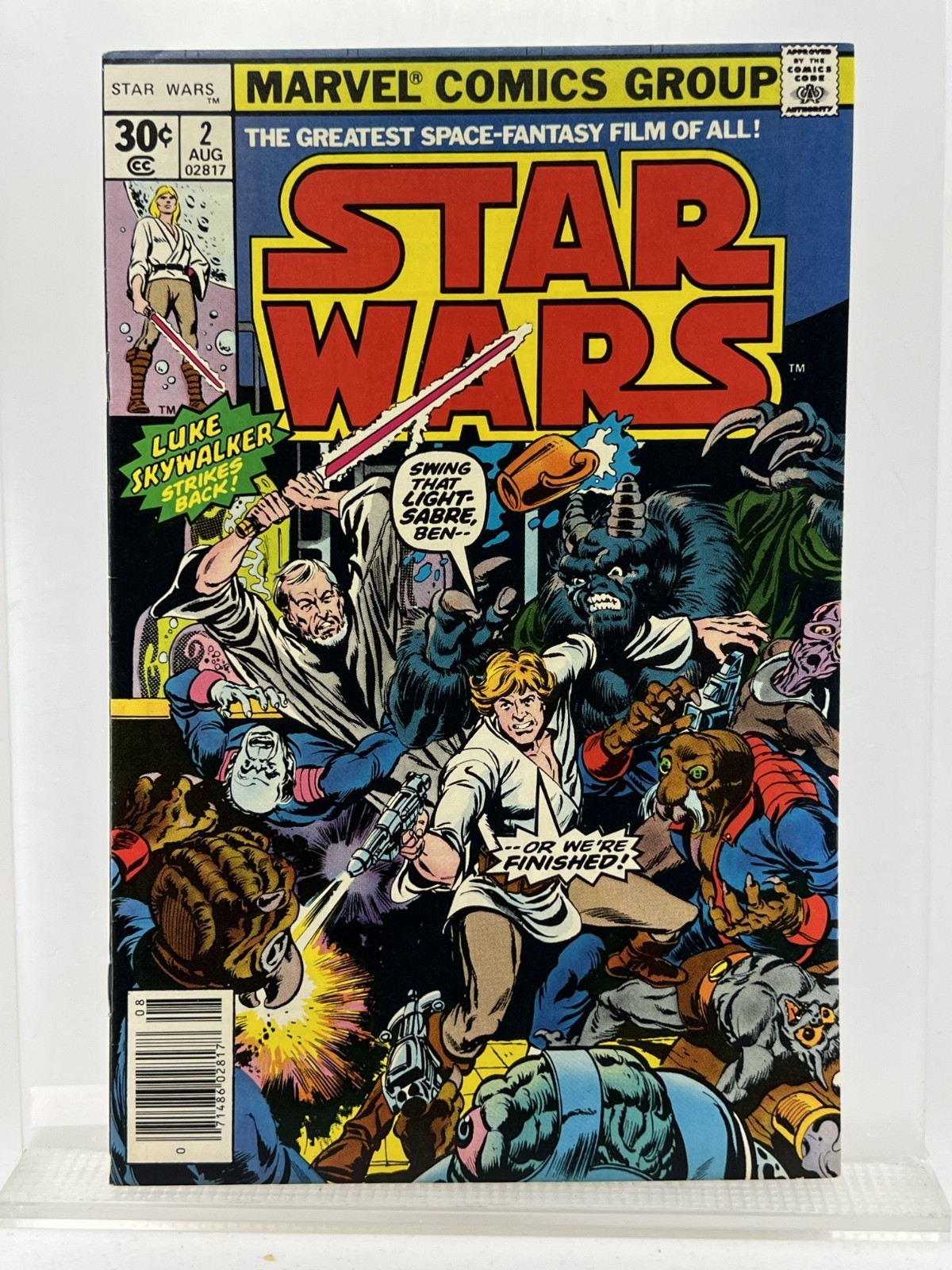 Star Wars 2 ~Est. Low 9s ~OW/W pgs ~ NEWSSTAND ~Sharp Corners ~Firm Staples ~Key