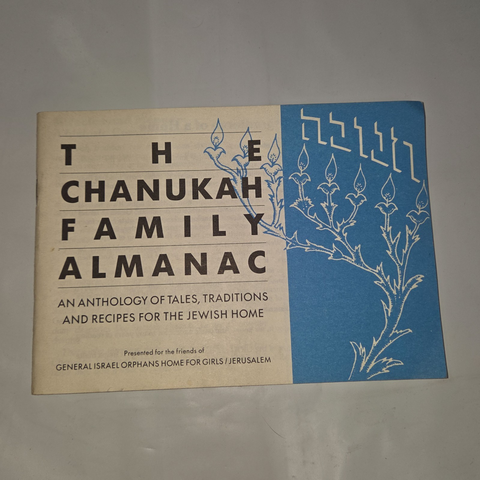 The Chanukah Family Almanac 1975 Jewish Tales Traditions Recipes Booklet