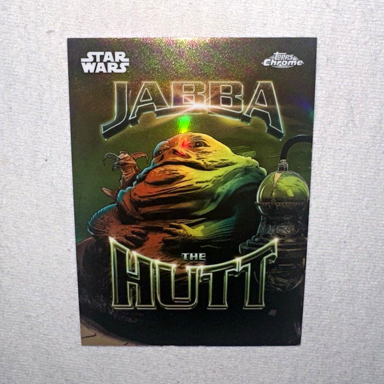CASE Hit Topps 2026 Chrome Star Wars Galactic Maximalists Jabba the Hutt