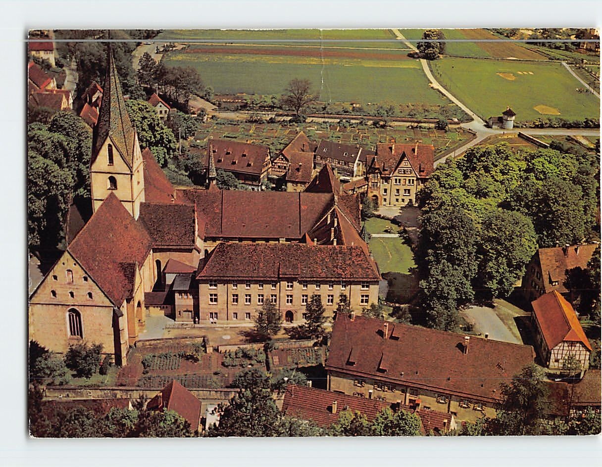 Postcard Blaubeuren Abbey Blaubeuren Germany