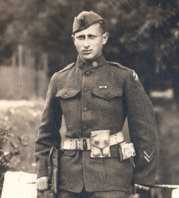 WWI Army Soldier Real Photo Postcard