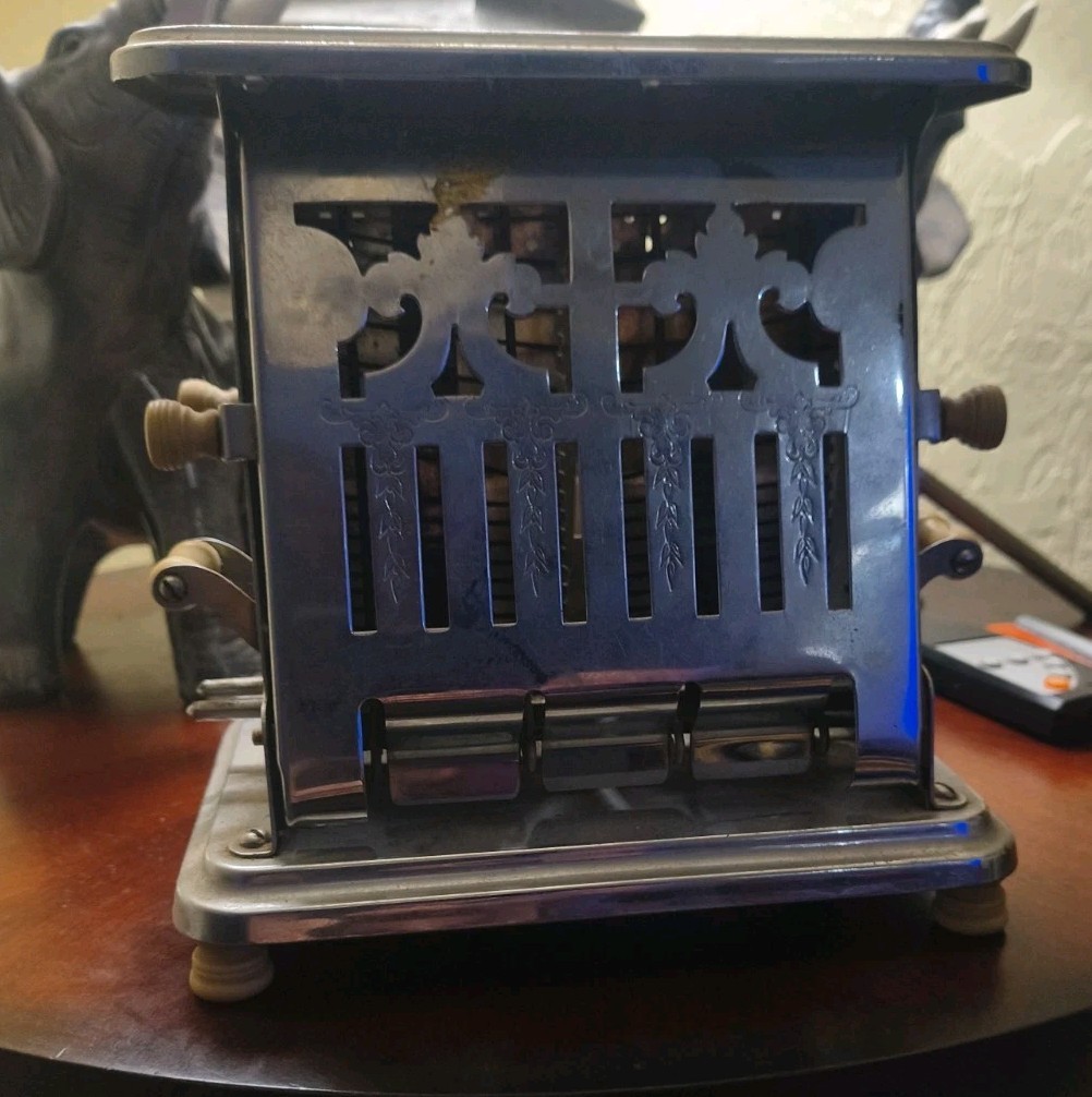 Antique Toaster Landers Frary & Clark Universal Electric 1915 Vtg