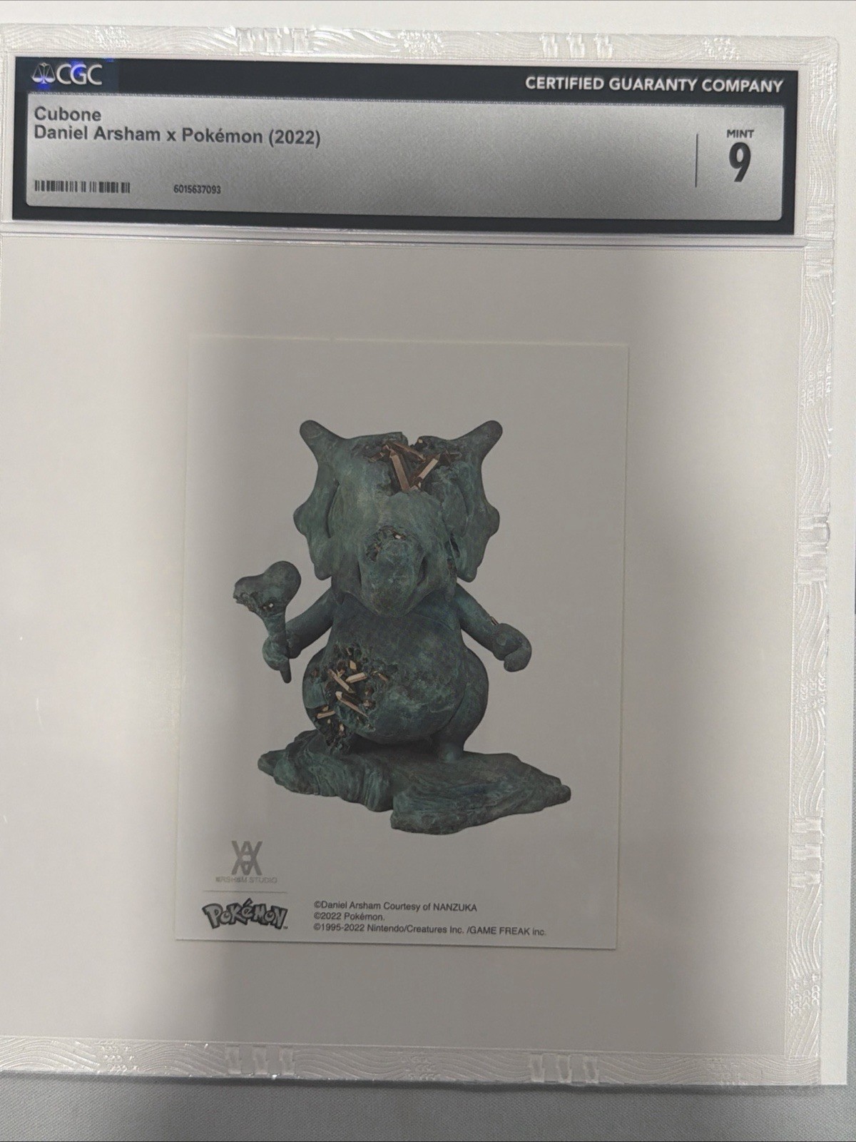 2022 Daniel Arsham X Pokemon 