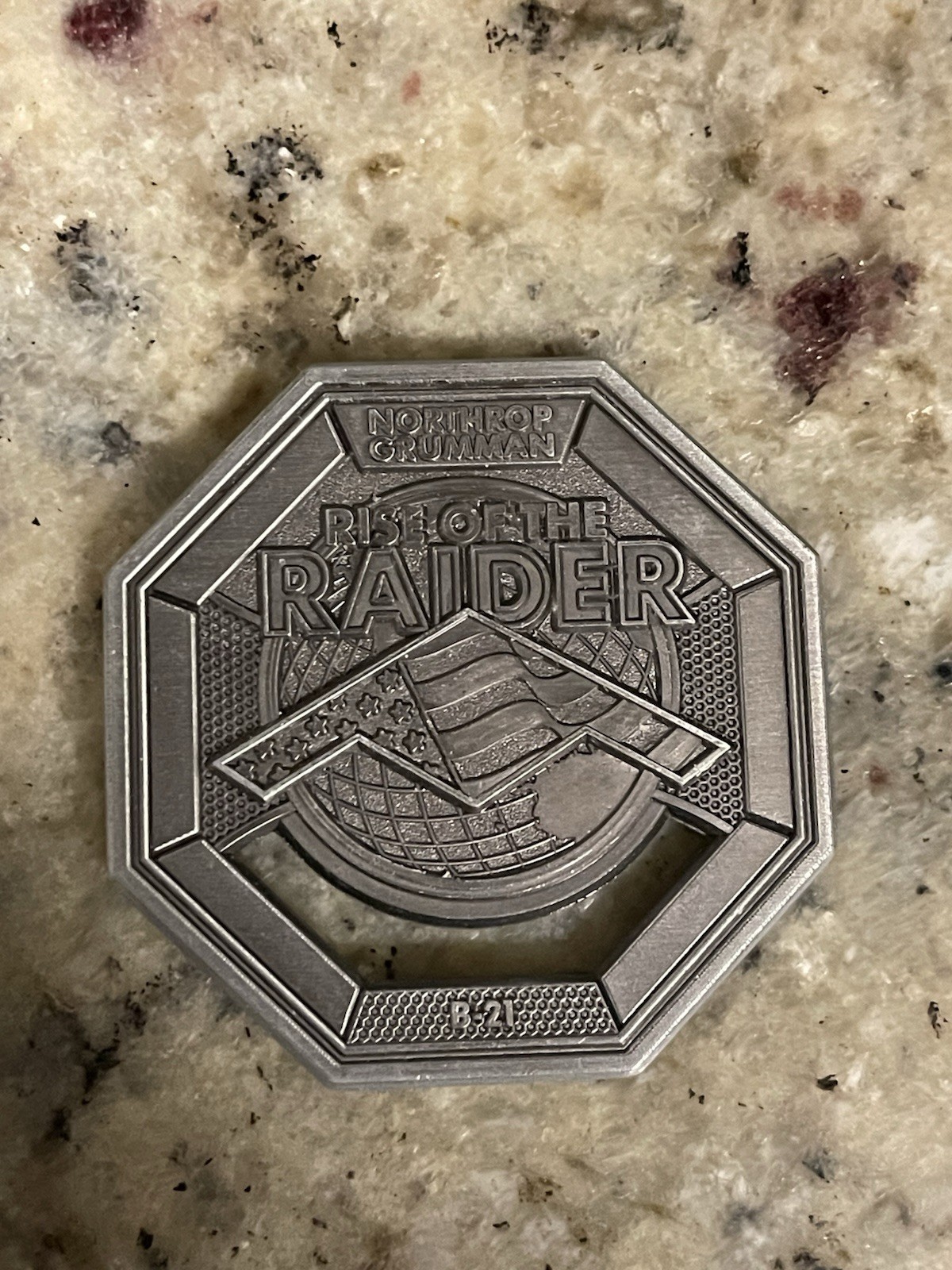 Northrop Grumman ATDC Special Programs Groom Lake Area 51 Challenge Coin 2015