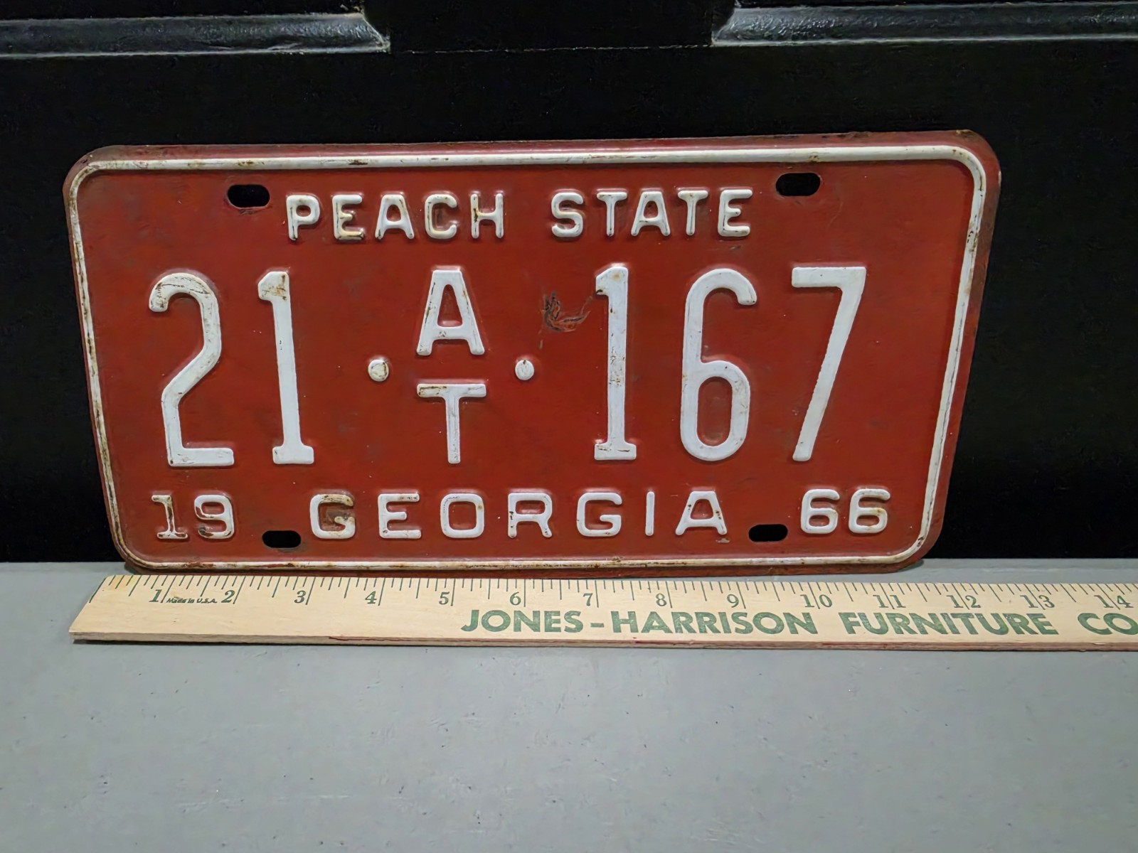 Vintage Original 1966 Georgia \