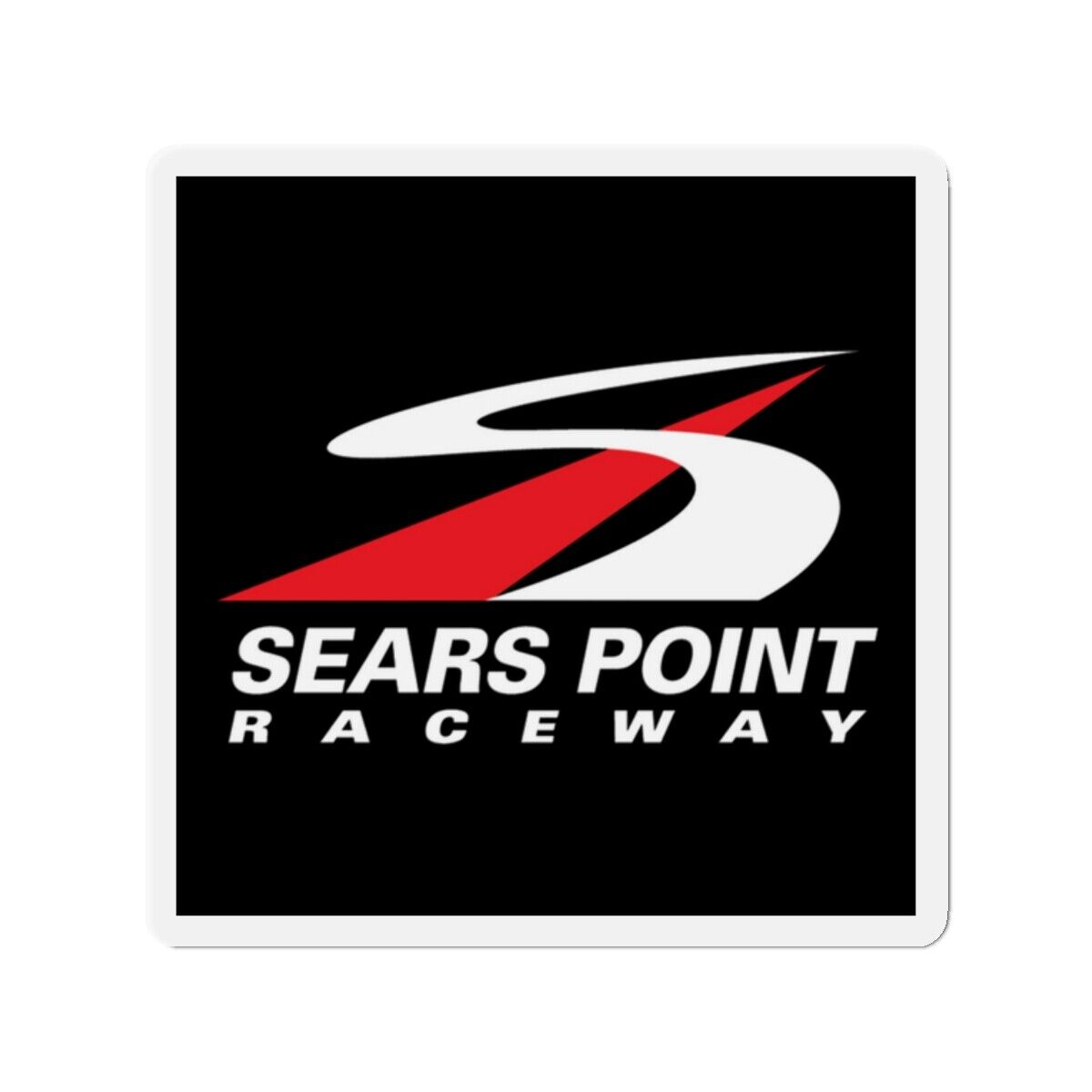 Sears Point Raceway Sonoma Throwback Die-Cut Magnets