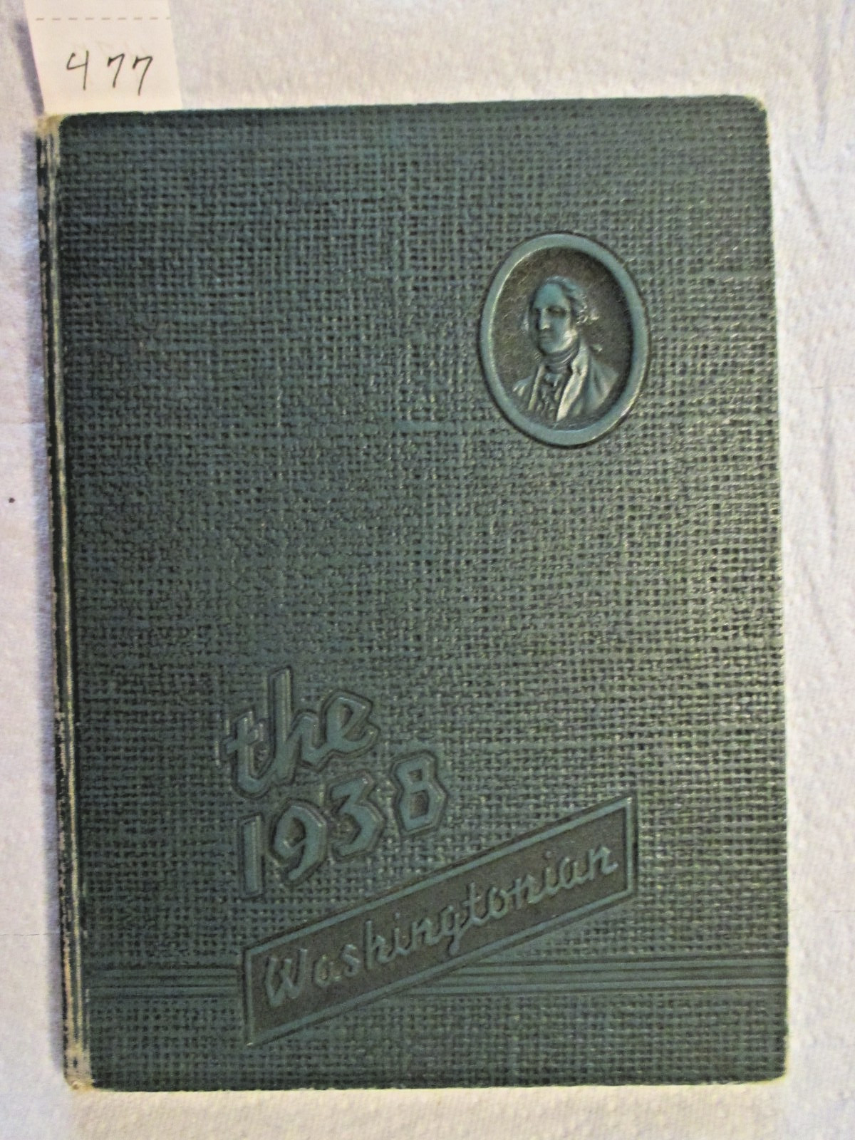 WASHINGTON, INDIANA HIGH SCHOOL YEARBOOK. THE 1938 