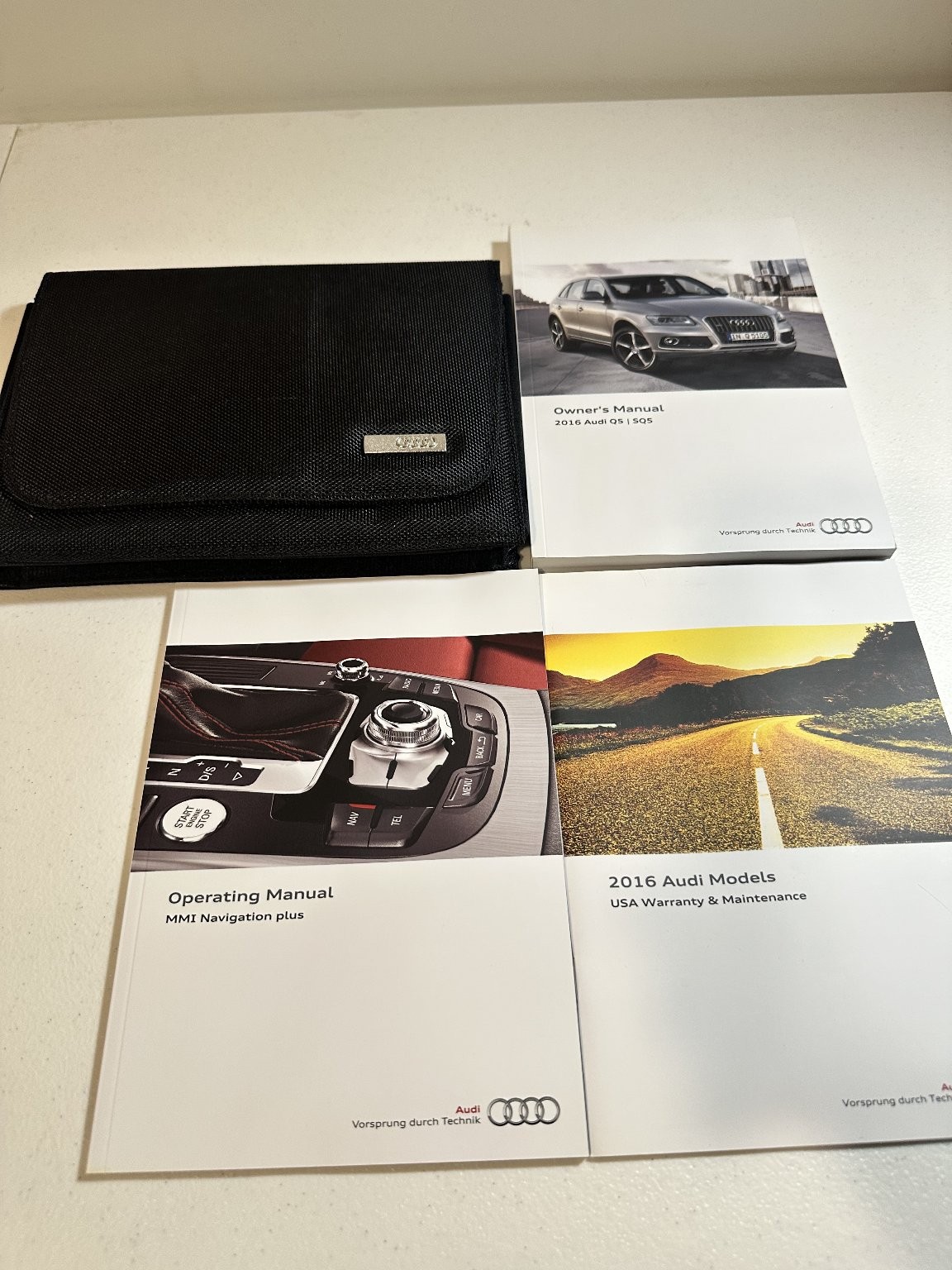 2016 Audi Q5 SQ5 Owner\'s Manual Operating Manual Warranty