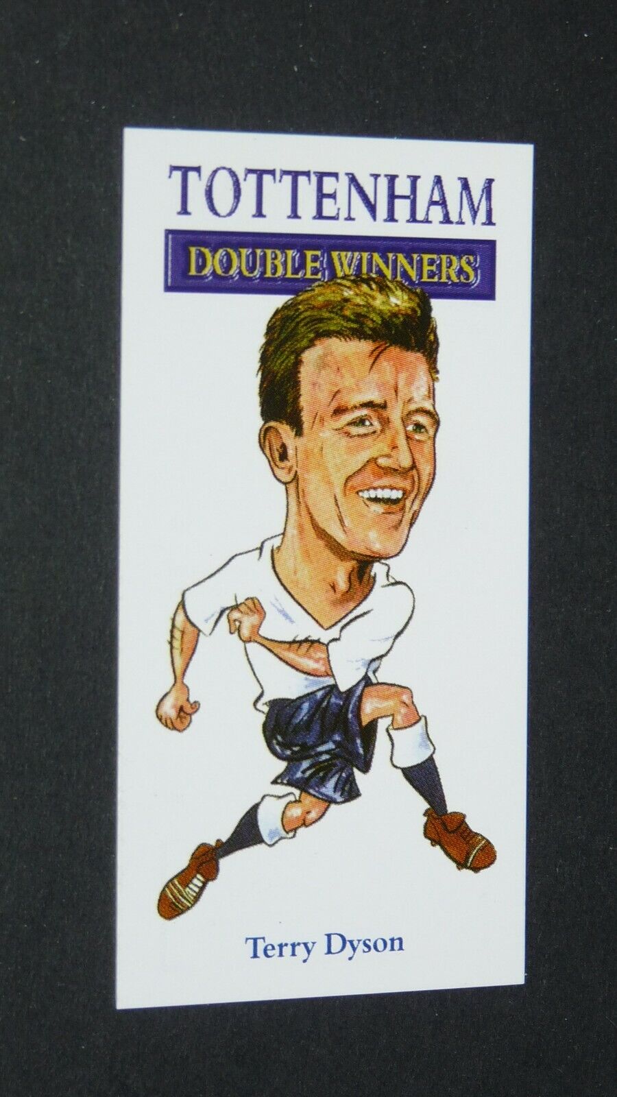 PHILIP NEILL CARD FOOTBALL 2004 TOTTENHAM SPURS 1960-1961 #11 TERRY DYSON