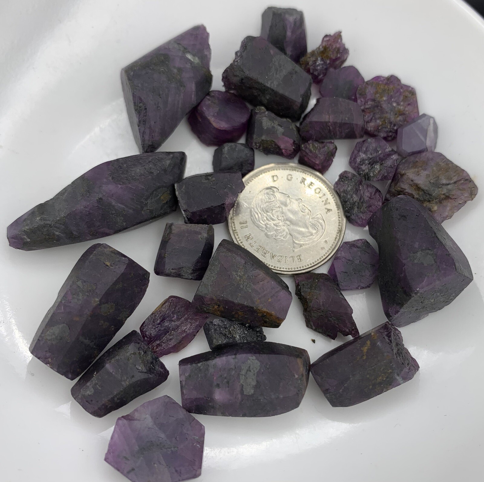 64g Natural Rough Corundum Crystals from  Mansehra Pakistan