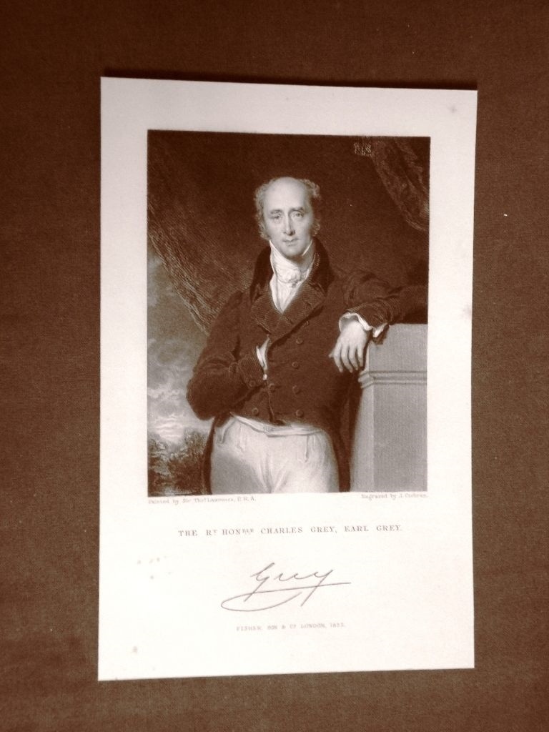 Charles Grey Earl Grey Political Fallodon March 13, 1764 – Howick July 17, 1845