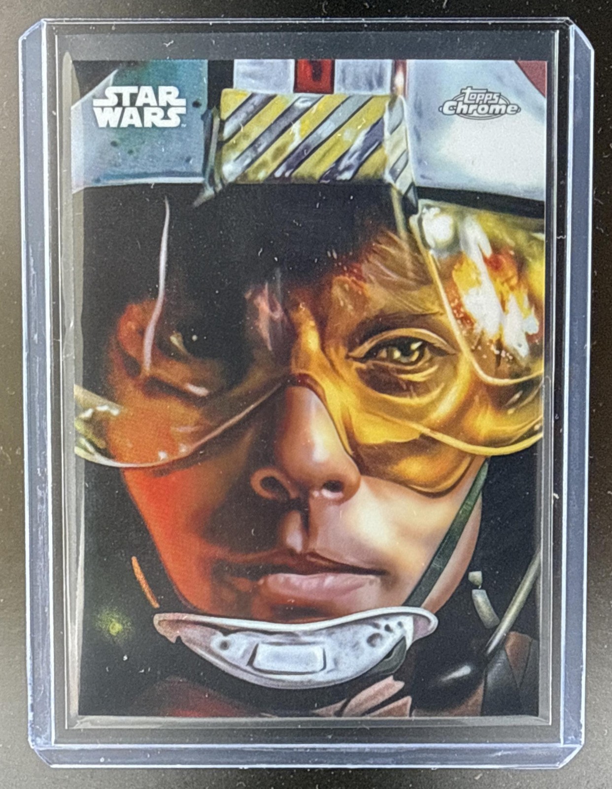 2025 Topps Chrome Star Wars Galaxy Luke Skywalker Reflections #R-19