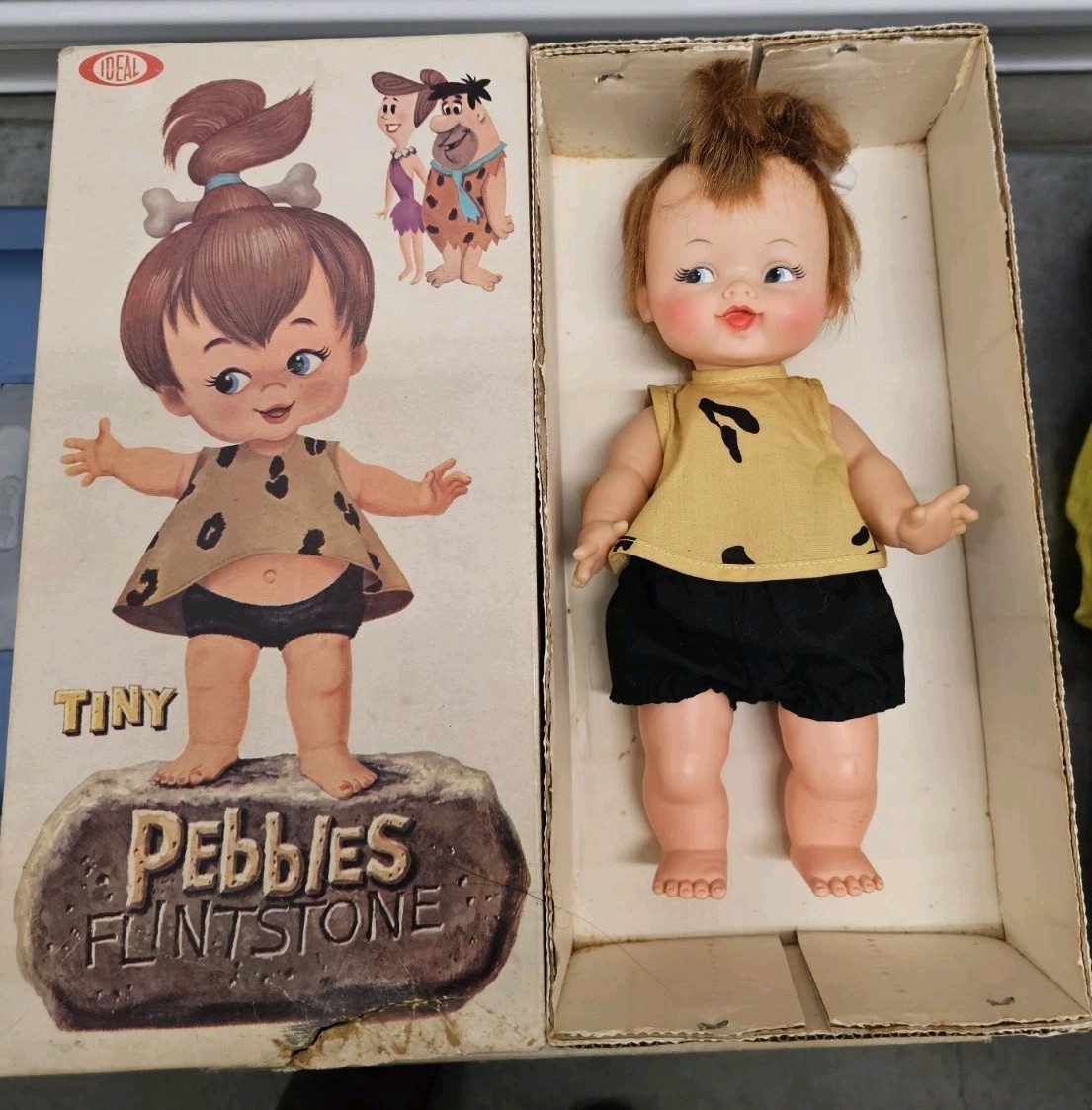 VTG 1964 FLINTSTONES TINY PEBBLES 12