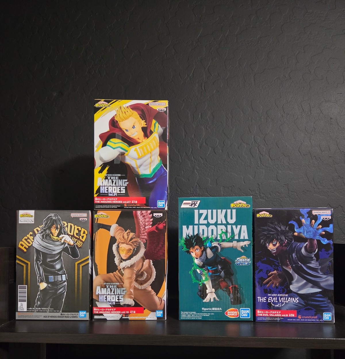 My Hero Academia Prize Figure Lot 5pc Bandai Banpresto NEW Sealed