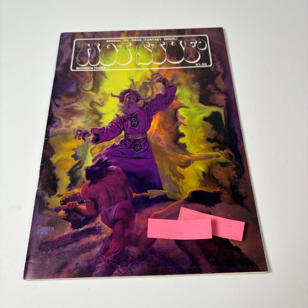 Hot Stuf #3 1976 Richard Corben Fantasy Magazine Sal Quartuccio Underground Com
