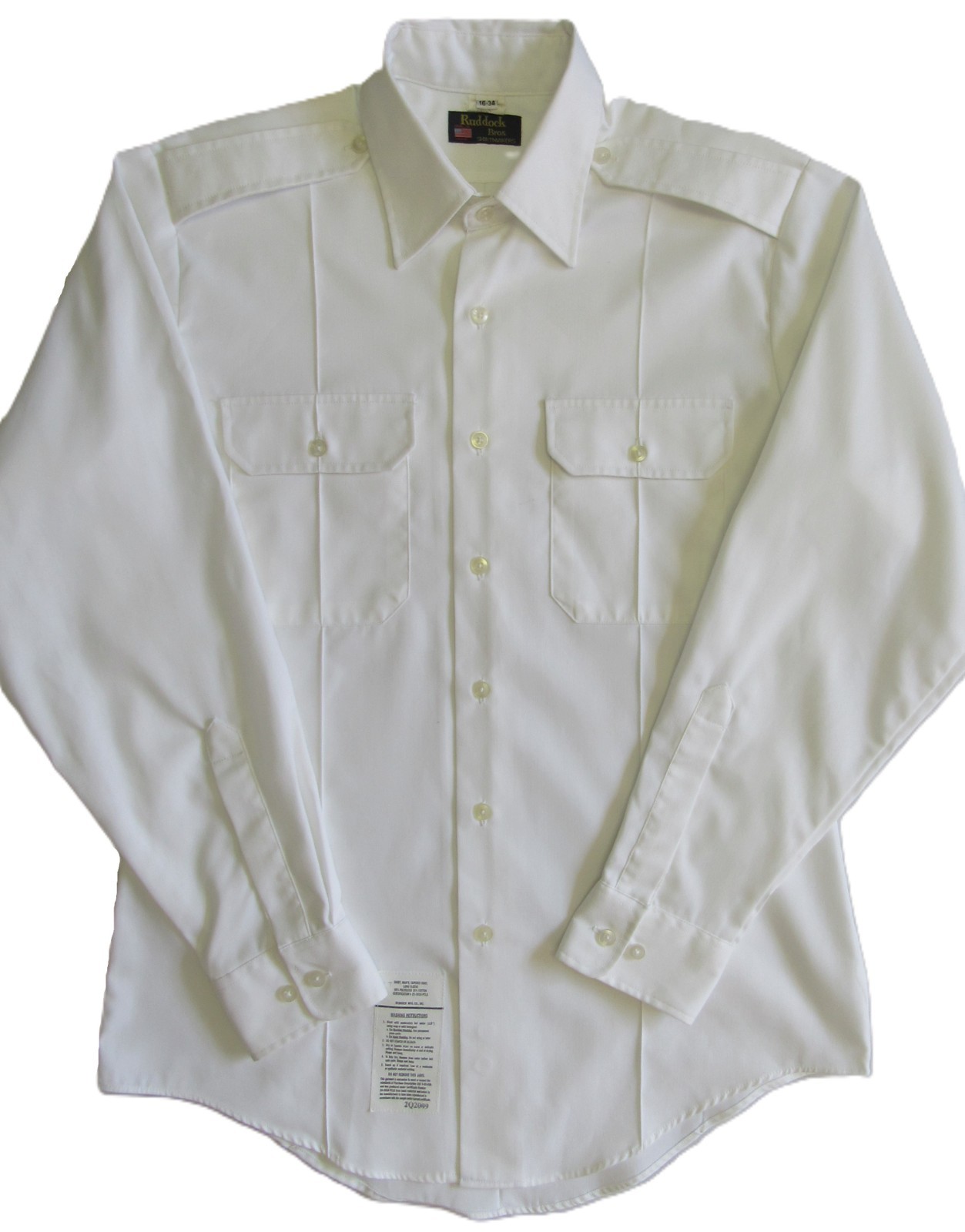NEW MENS 19 x 35 ARMY SERVICE UNIFORM LONG SLEEVE ASU Dress White Shirt