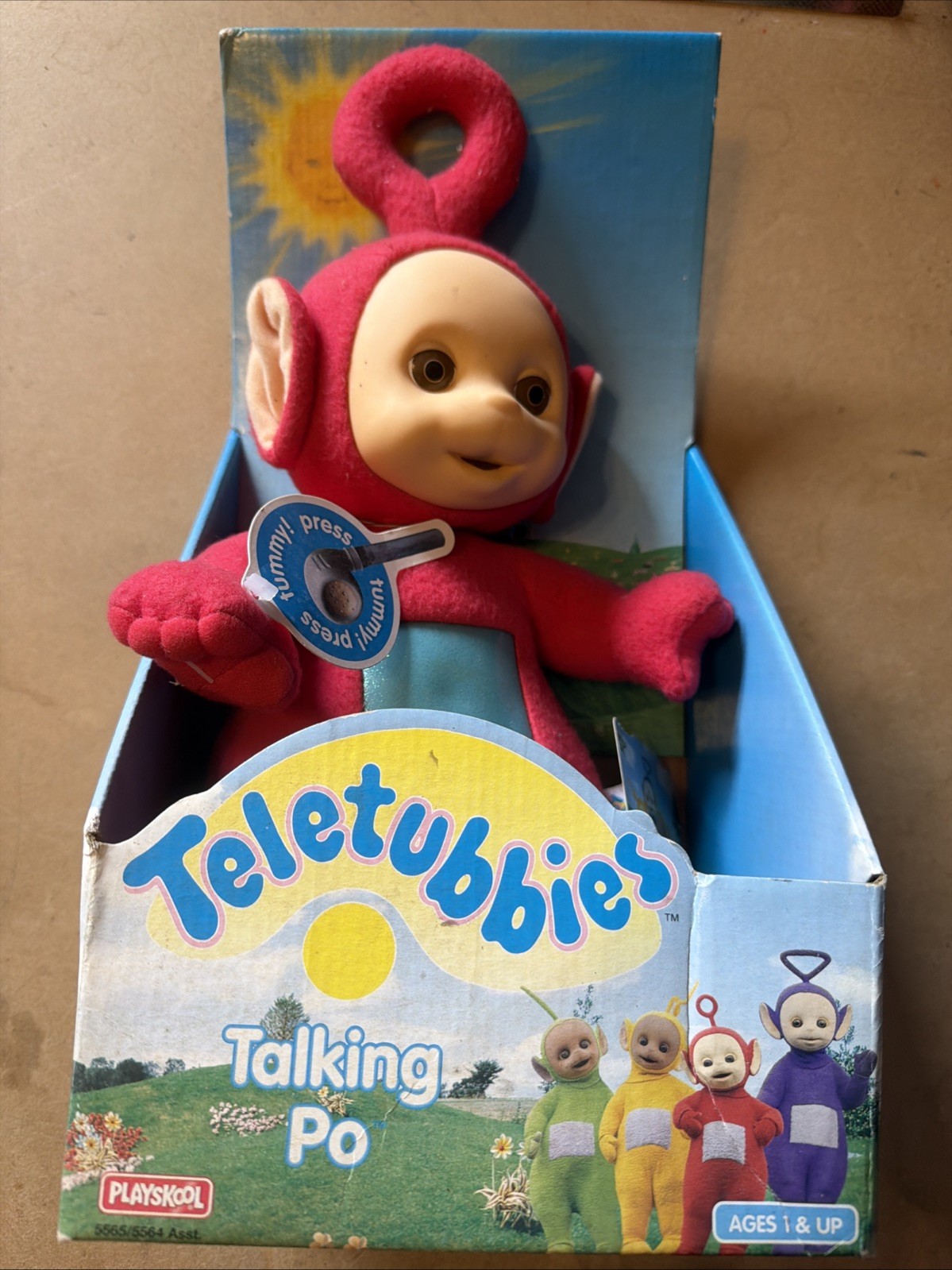 1998 Recalled Playskool Teletubbies Talking Po Red Plush Action Figure 1998 Recalled Playskool Teletubbies Talking Po Red Plush Action Figure