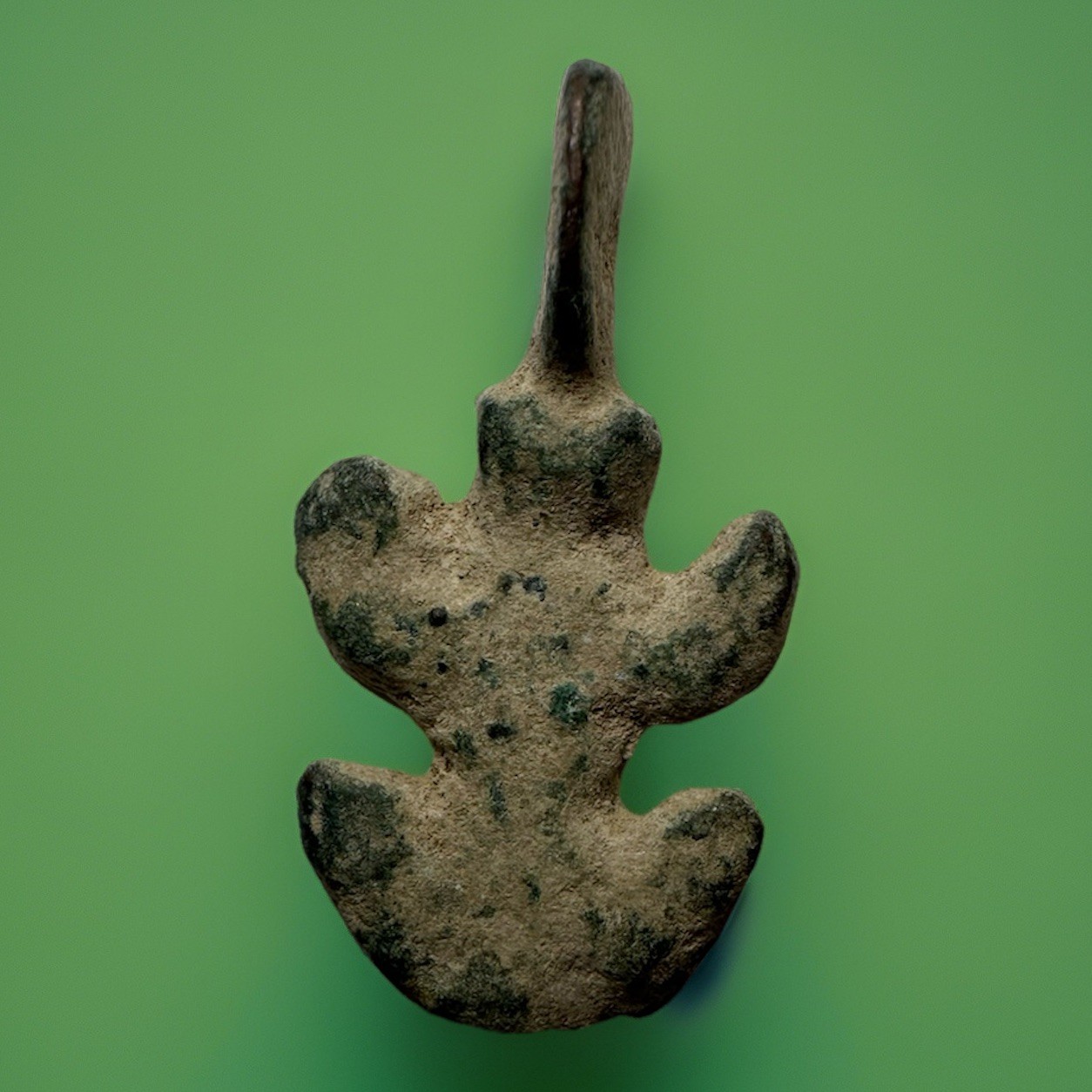 Ancient Luristan Zoomorphic Pendant Amulet 1200-700bce