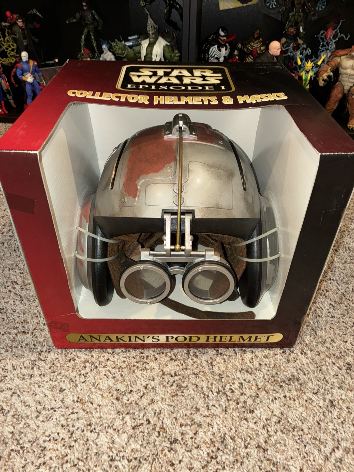Anakin Skywalker Episode 1 Star Wars Pod Racer Helmet Don Post 1999 VTG