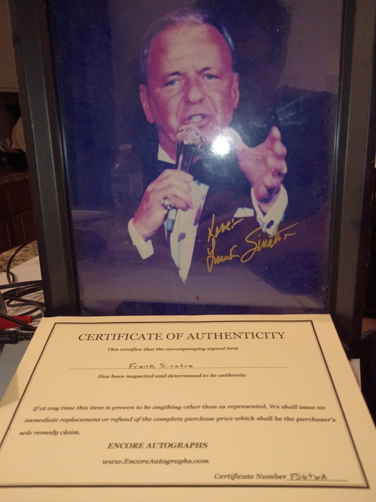 Rare Historical FRANK SINATRA Signed Autographed Agency Contract PSA Beckett