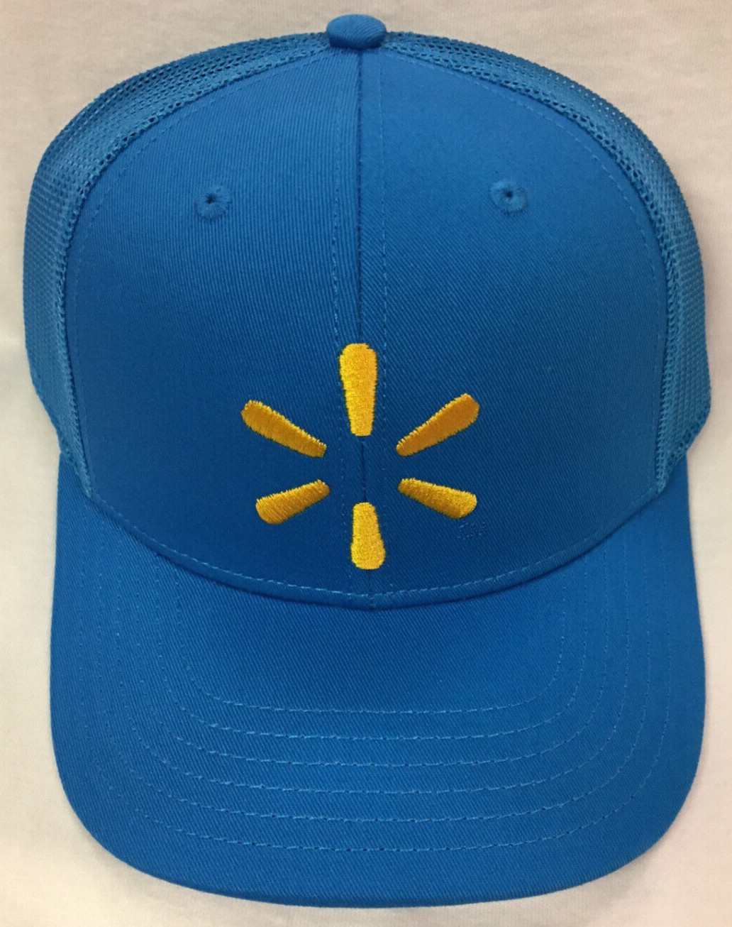 Walmart Spark Light Blue Embroidered Cotton/ Mesh Cap Adjustable BRAND NEW