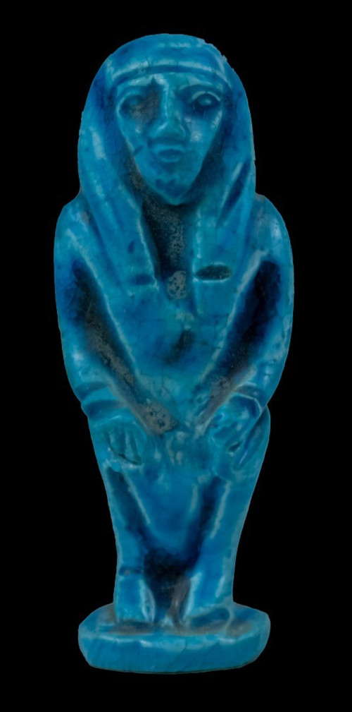 Ancient Egyptian Antiques Pharaonic Seated Royal Egyptian Art Artifact Figurine