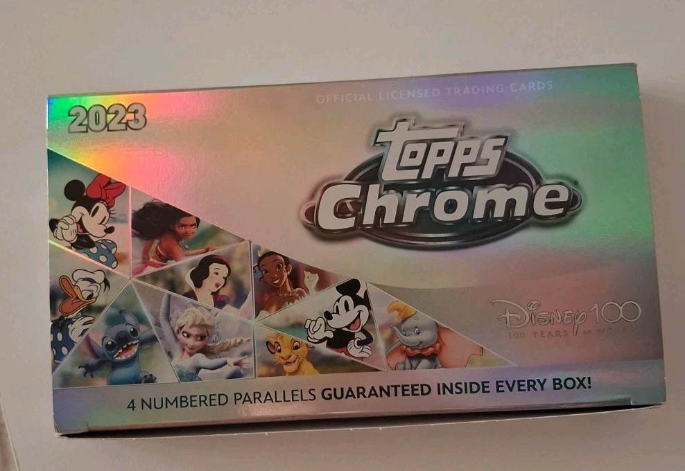 2023 Topps Chrome Disney - Empty Hobby Box 