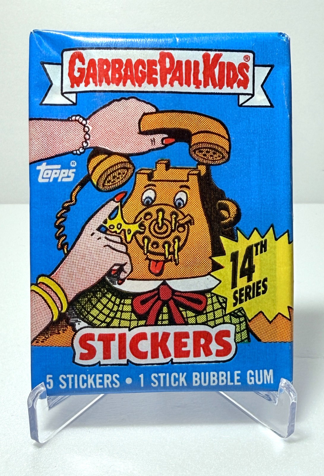 Garbage Pail Kids 14th Series wax packs - OS14 GPK 1988 factory sealed vintage