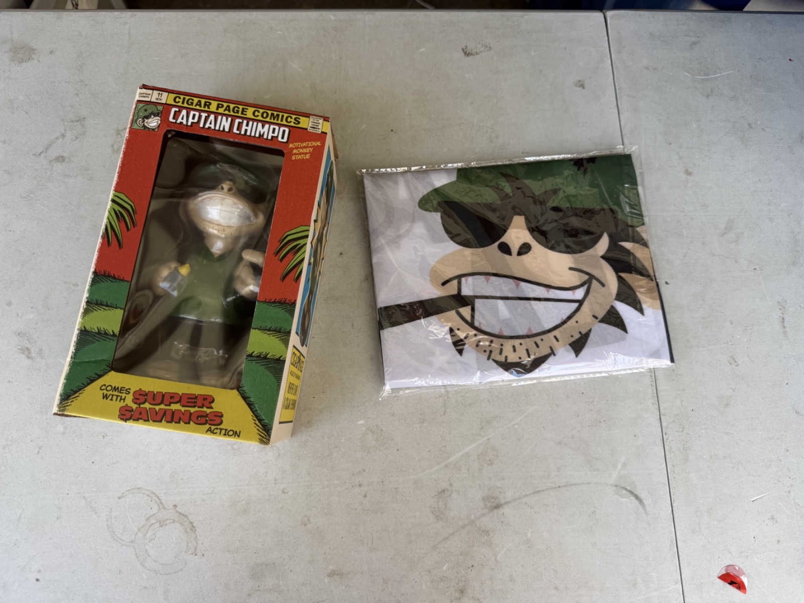 Cigar Page Comics Captain Chimpo Figure YT13