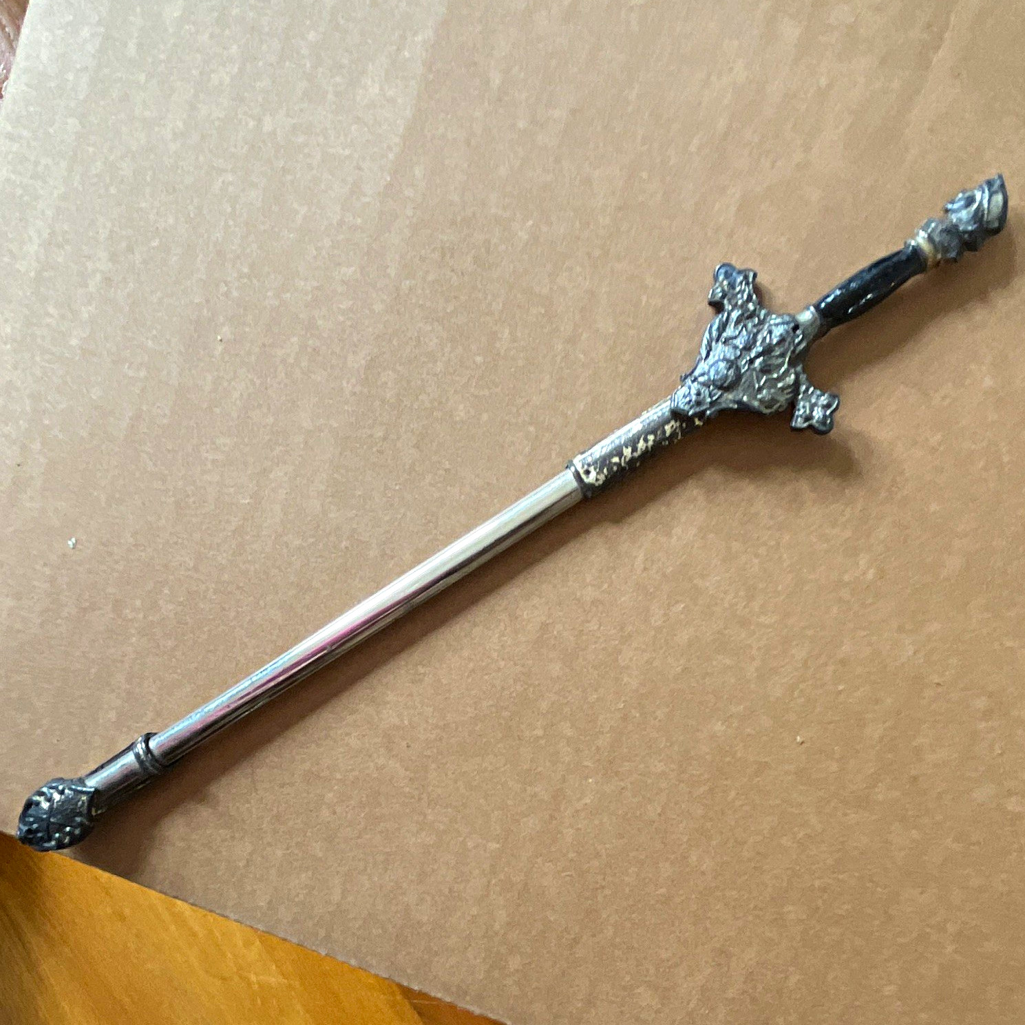 Vintage Knights of Columbus 4th Degree ceremonial sword and scabbard.