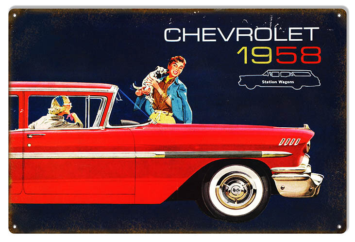 1958 CHEVROLET STATION WAGON 18