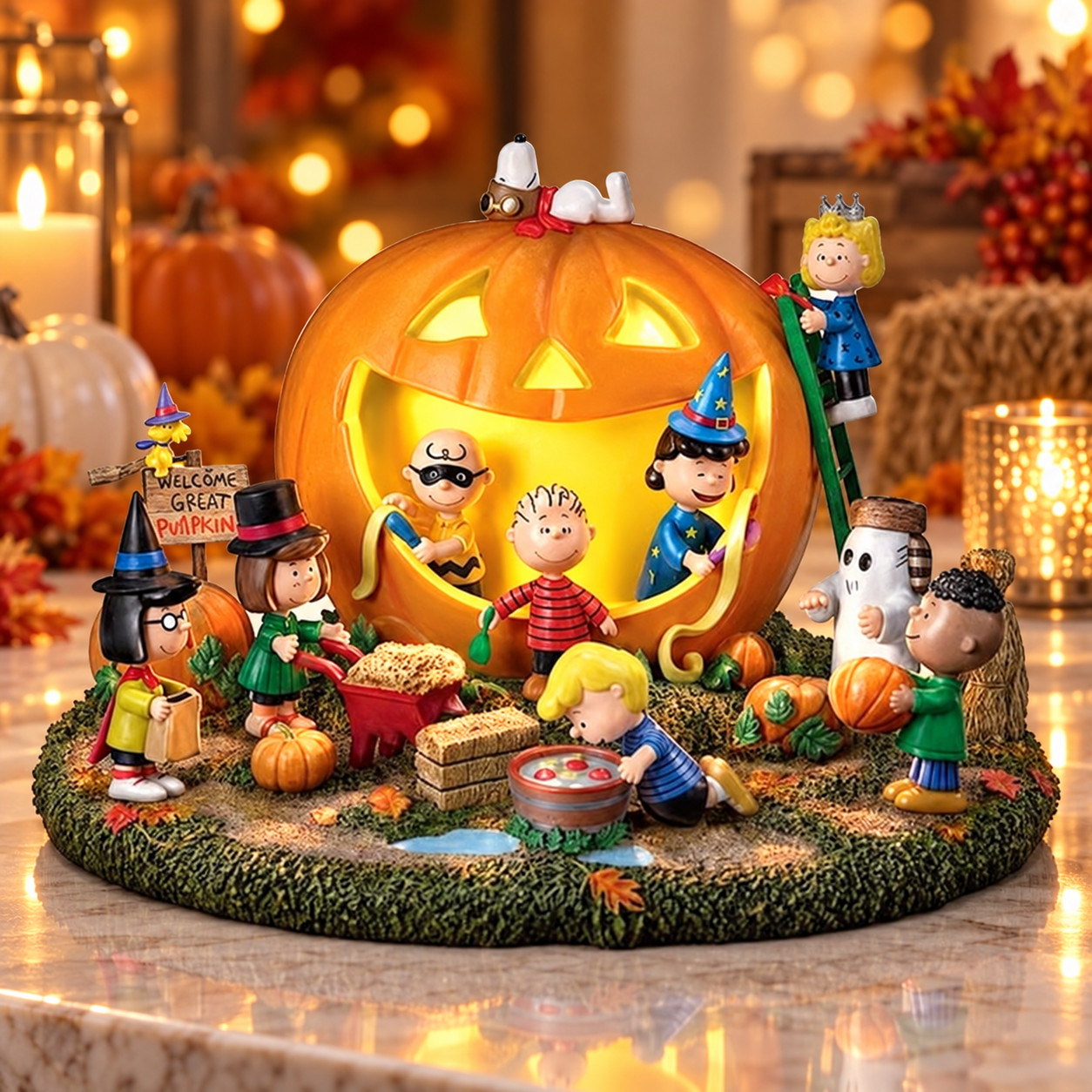 Peanuts Illuminated Great Pumpkin Carving Party