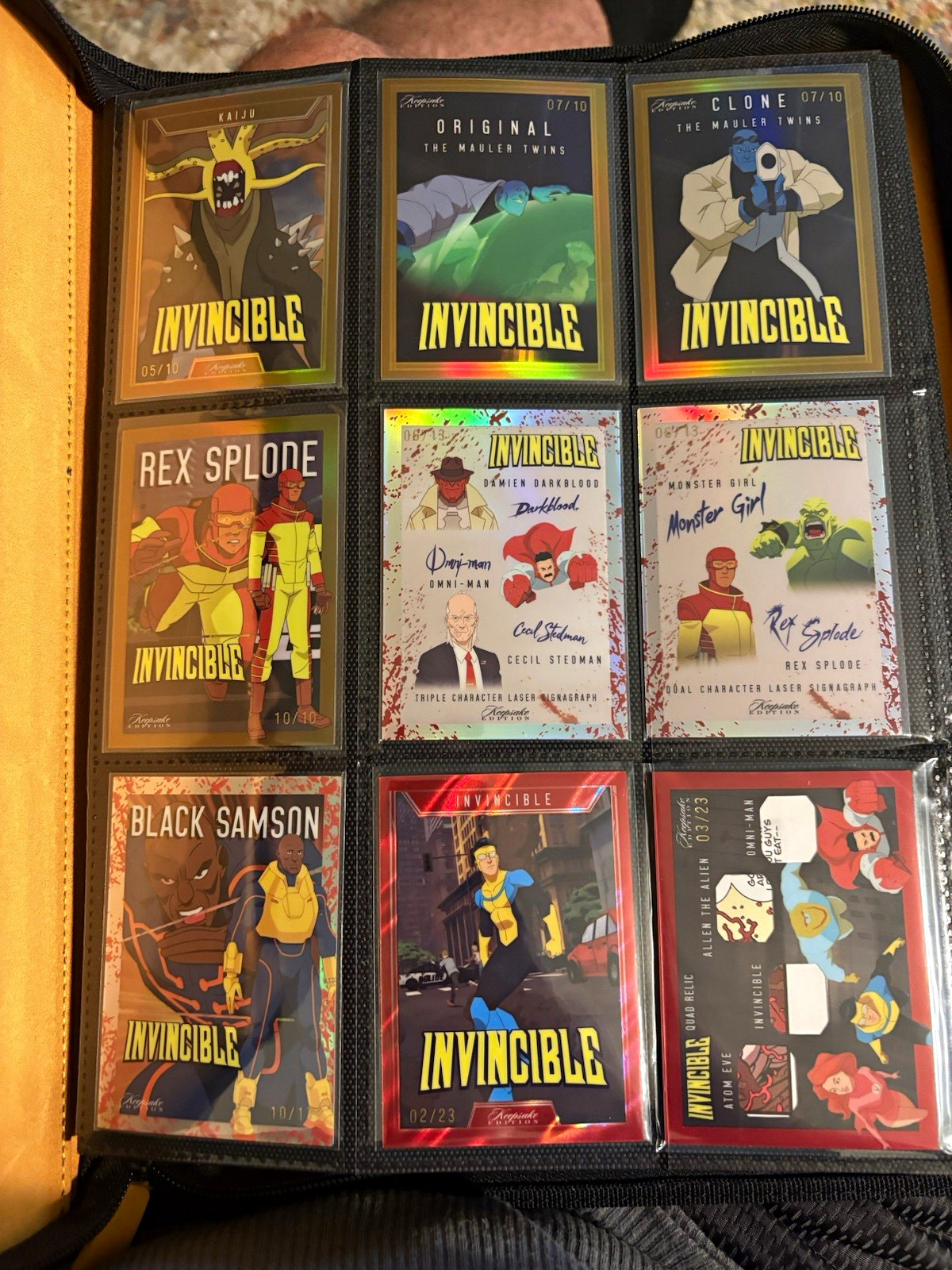 2025 Keepsake Invincible Season 1 Card Lot     54 Numbered Cards + 40 relics