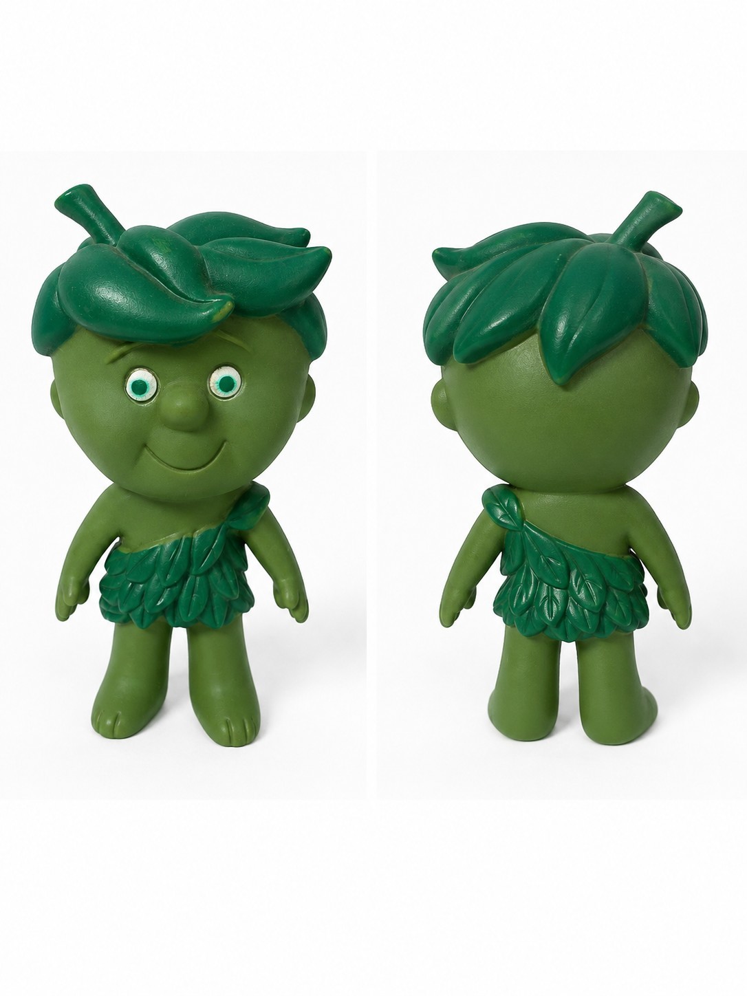 Vintage Jolly Green Giant Little Sprout Toy Doll Vinyl Rubber Mascot Figure 6 in